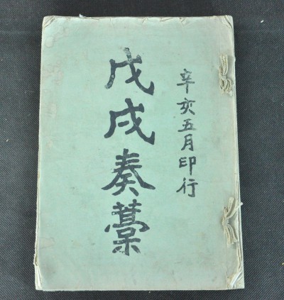 《戊戌奏稿》 排印本 清 辛亥（公元1911年） 开化纸（一）