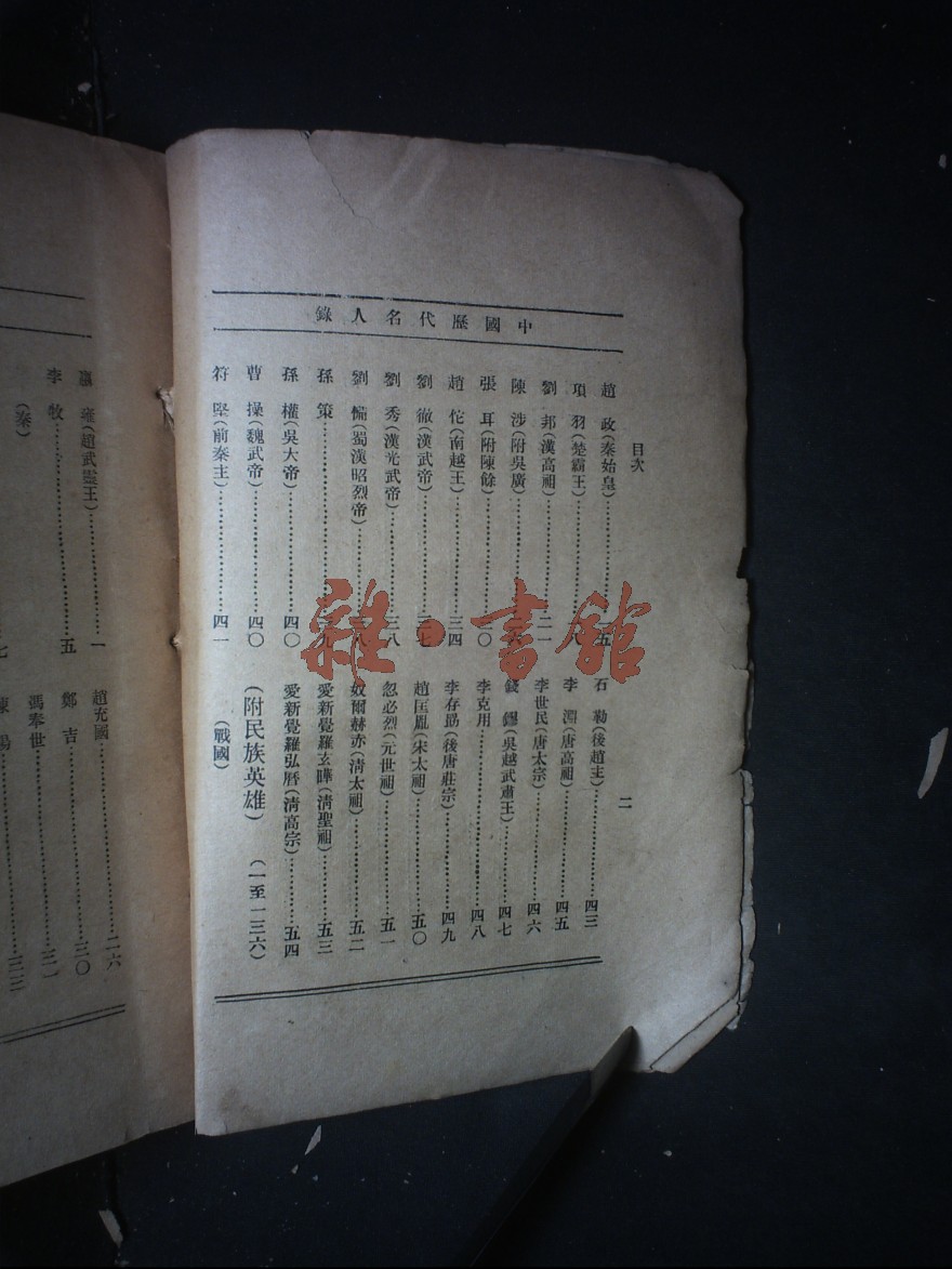中国历代名人录(上中下)_藏书_民国图书文献馆_杂·书